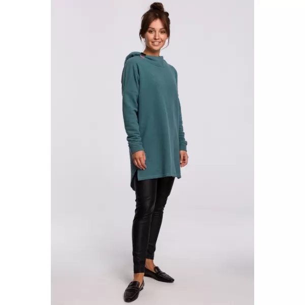  Ženski sweatshirt BEWEAR B176 TIRKIZ 