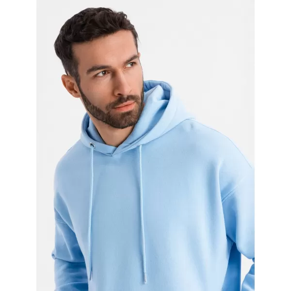  Muška dukserica OMBRE OU-SNBC-0105 PLAVI 