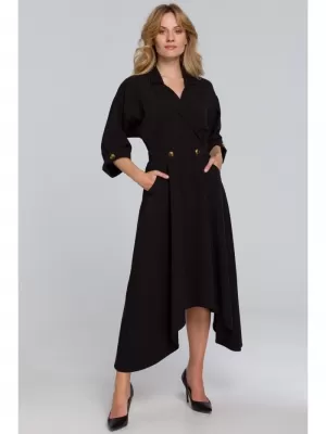 Haljina MAKOVER K086 CRNA