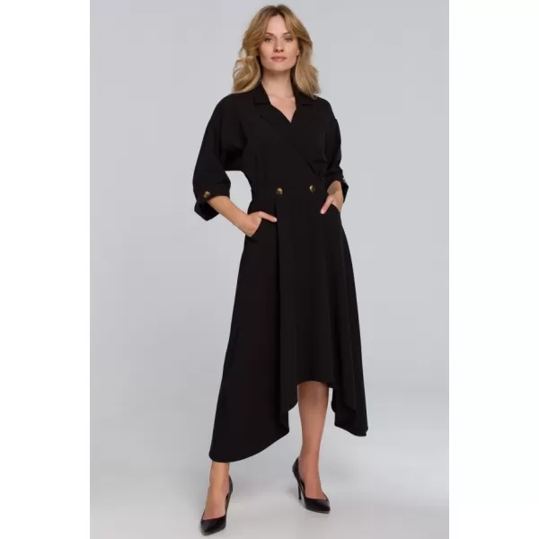  Haljina MAKOVER K086 CRNA 
