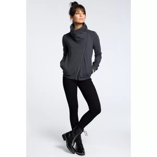  Ženski sweatshirt BEWEAR B071 GRAFIT 