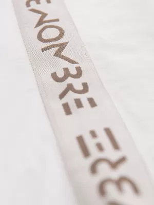 Košulja OMBRE OM-LSCL-0127 SLOMLJENA BIJELA BOJA