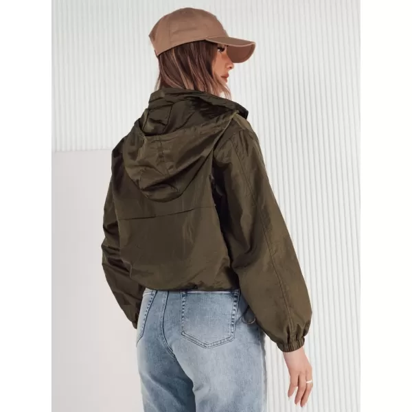  Ženska jakna DSTREET TY4223 ZELENA 