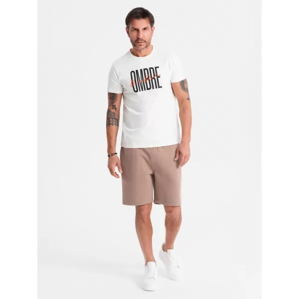  Kratke hlače OMBRE OU-SRBC-0101 SMEĐI 