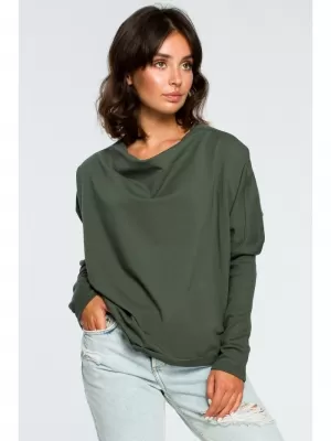 Ženska bluza BEWEAR B094 VOJNO ZELENA