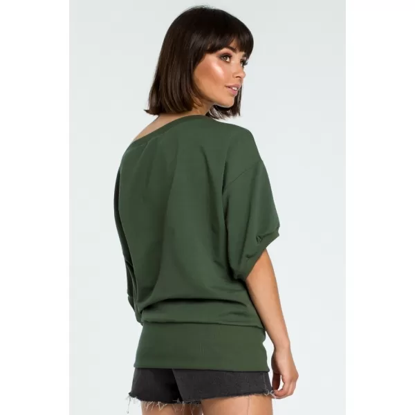  Ženska bluza BEWEAR B079 VOJNO ZELENA 