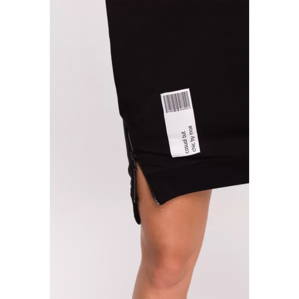  Ženski sweatshirt MOE M676 CRNA 