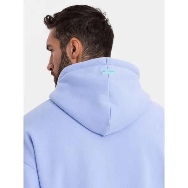  Muška dukserica OMBRE OU-SNBC-0105 LAVANDA 