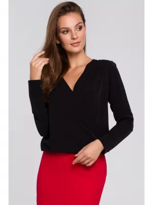 Ženska bluza MAKOVER K037 CRNA