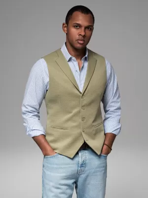 Prsluk OMBRE OM-BLZV-0144 MASLINA