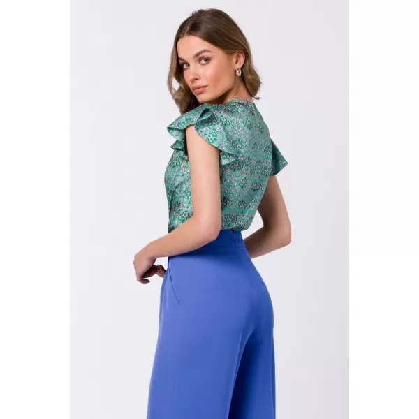 Ženska bluza STYLOVE S344 PLAVA 