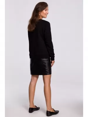 Ženski sweatshirt BEWEAR B167 CRNA