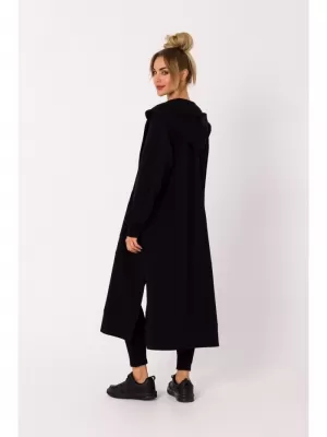 Ženski sweatshirt MOE M729 CRNA