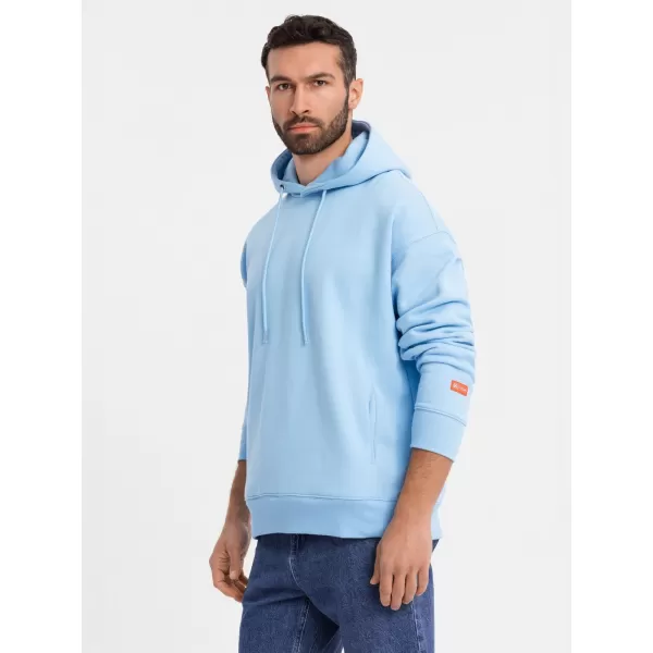  Muška dukserica OMBRE OU-SNBC-0105 PLAVI 