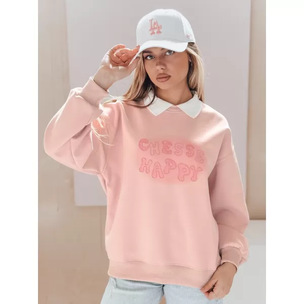  Ženska majica DSTREET HAPIRES BY1486 RUŽIČASTI 