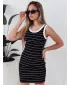 Haljina DSTREET EY2578 CRNI