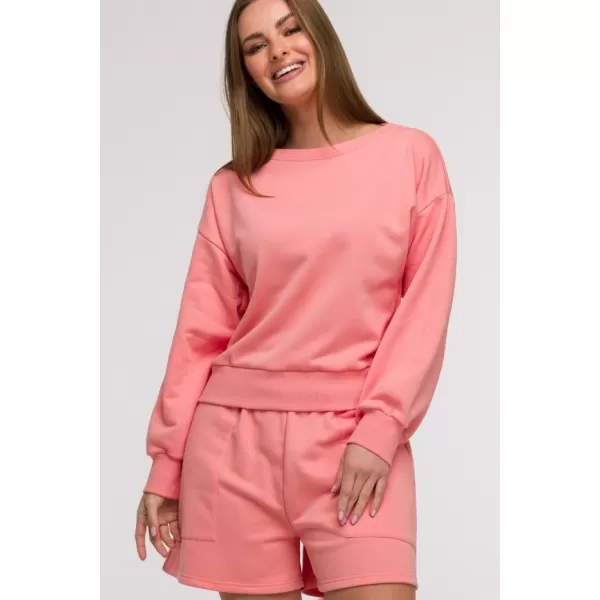  Ženski sweatshirt BEWEAR B293 KORALJNI 