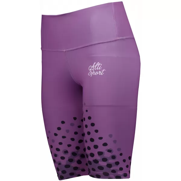  Ženske tajice iznad koljena premium ALTISPORT VOJ/ALW109LEG02 LJUBIČASTA 