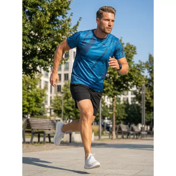  Muška premium funkcionalna majica ALTISPORT VOJ/ALM079TR01 PLAVA 