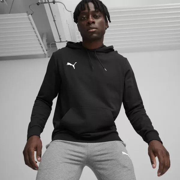  Muška dukserica PUMA TEAMGOAL CASUALS HOODY 658618_03 PUMA CRNA/PUMA BIJELA 