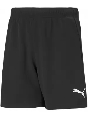 Kratke hlače PUMA TEAMRISE SHORT JR 704943_04 PUMA CRNA/PUMA BIJELA