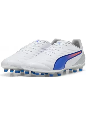 Čizme PUMA KING PRO FG/AG 107862_02 PUMA BIJELA/BLUEMAZING