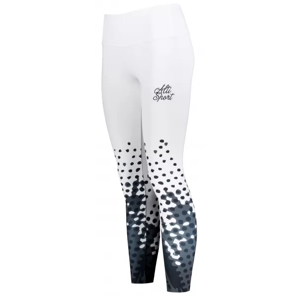  Ženske premium tajice ALTISPORT VOJ/ALW109LEG01 CRNO-BIJELO 