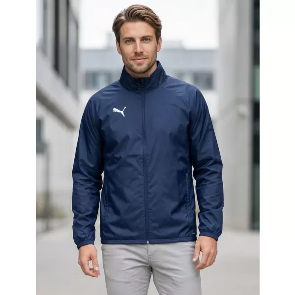  Jakna PUMA TEAMGOAL ALL WEATHER JACKET 659038_06 PUMA MORNARICA/PUMA BIJELA 