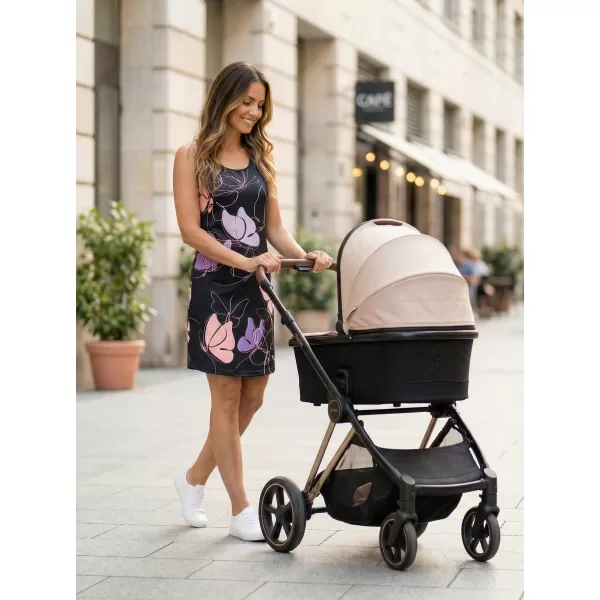  Ženska premium funkcionalna haljina ALTISPORT VOJ/ALW086SAT01 CRNA/LJUBIČASTA 