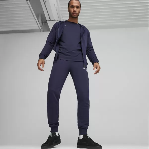  Muška dukserica PUMA TEAMGOAL CASUALS HOODED JACK 658595_06 PUMA MORNARICA/PUMA BIJELA 