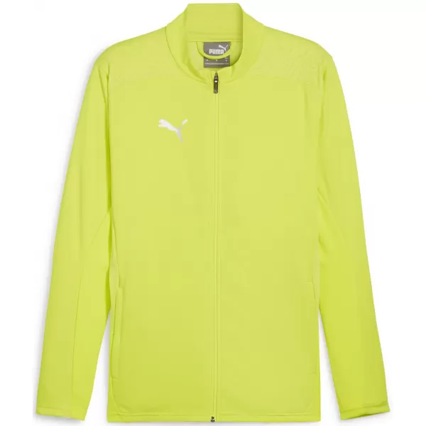  Jakna PUMA TEAMFINAL TRAINING JACKET 658554_30 ELECTRIC LIME/ ELEKTRIČNA VAPNA/PUMA SREBRO 