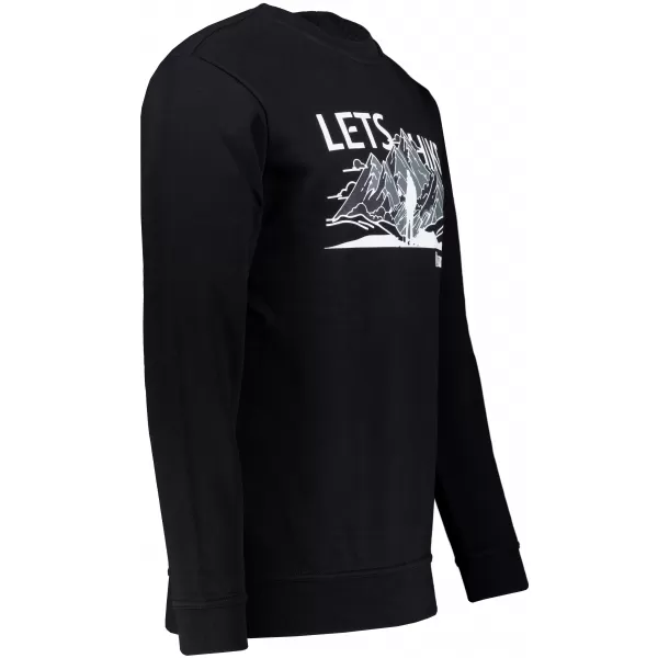  Muški sweatshirt ALTISPORT ALM190406 CRNA 