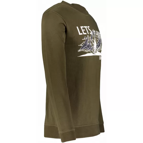  Muški sweatshirt ALTISPORT ALM190406 VOJNOG 