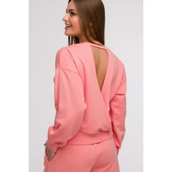  Ženski sweatshirt BEWEAR B293 KORALJNI 