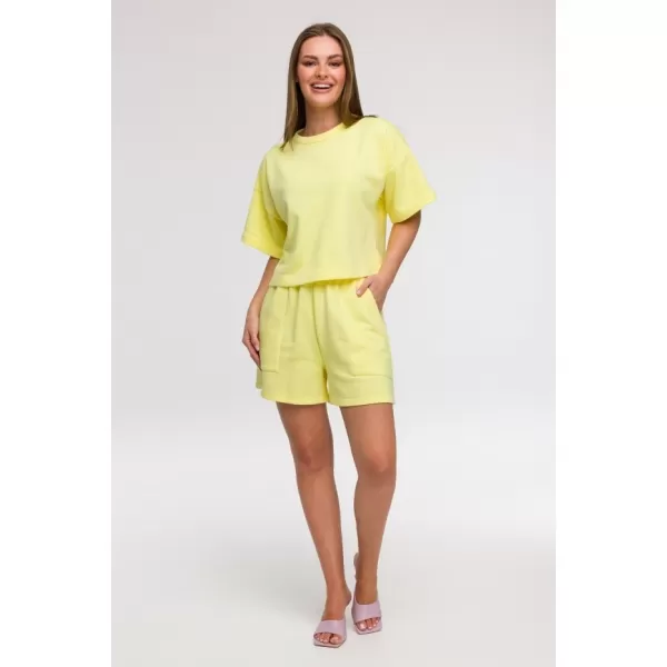  Ženski sweatshirt BEWEAR B294 LIMUN 