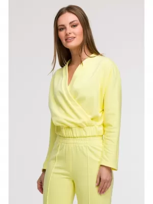 Ženski sweatshirt BEWEAR B292 LIMUN