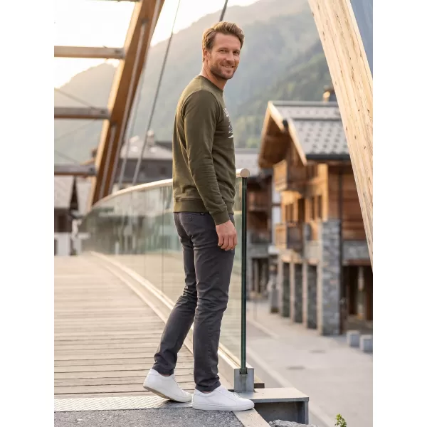  Muški sweatshirt ALTISPORT ALM190406 VOJNOG 