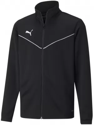 Jakna PUMA TEAMRISE TRG POLY JACKET JR 657393_03 PUMA CRNA/PUMA BIJELA