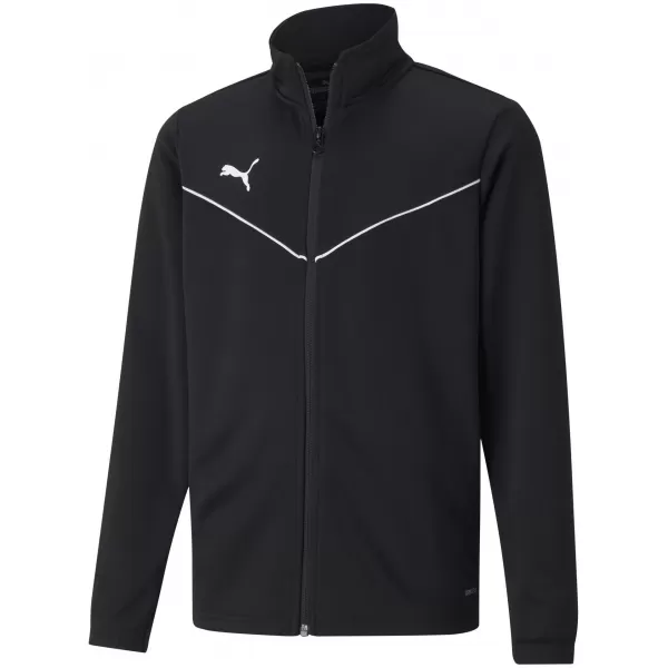  Jakna PUMA TEAMRISE TRG POLY JACKET JR 657393_03 PUMA CRNA/PUMA BIJELA 