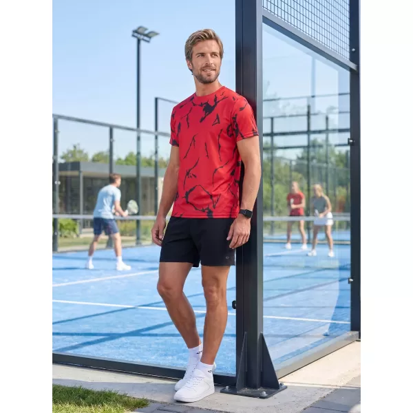  Muška premium funkcionalna majica ALTISPORT VOJ/ALM052TR01 CRVENA 