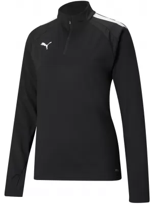 Ženska jakna PUMA TEAMLIGA 1/4 ZIP TOP W 657253_03 PUMA CRNA/PUMA BIJELA