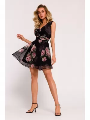 Haljina MOE M782 CRNA