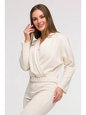 Ženski sweatshirt BEWEAR B292 VANILIJA