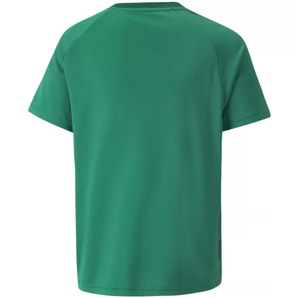  T -majica PUMA TEAMVISION JERSEY JR 704928_05 PEPPERGREEN/POWERGREEN/WHITE 