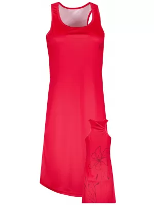 Ženska premium funkcionalna haljina ALTISPORT VOJ/ALW075SAT01 SVIJETLO-CRVENA