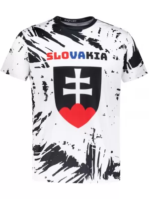Muška premium funkcionalna majica ALTISPORT VOJ/ALM036SL/TR01 APSTRAKCIJA