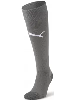 Nogometne čarape PUMA TEAM LIGA SOCKS 703438_43 SMOKED PEARL/ DIMLJENI BISER/PUMA BIJELA