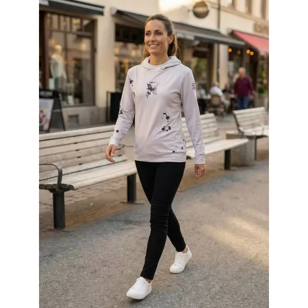 Ženska vrhunska funkcionalna majica ALTISPORT VOJ/ALW077MI01 SIVKASTO CRNA 