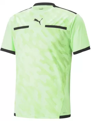 Nogometni dres PUMA TEAMLIGA REFEREE JERSEY 705452_20 FIZZY LIME/ FIZZY VAPNO/PUMA CRNA