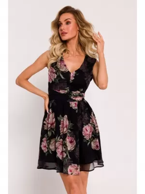 Haljina MOE M782 CRNA